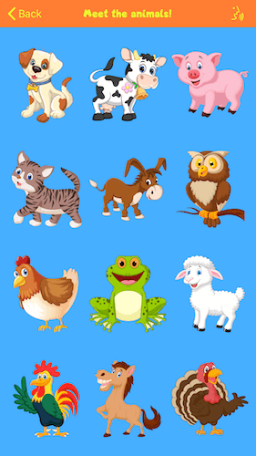 Animals for Kids - Feasy Apps